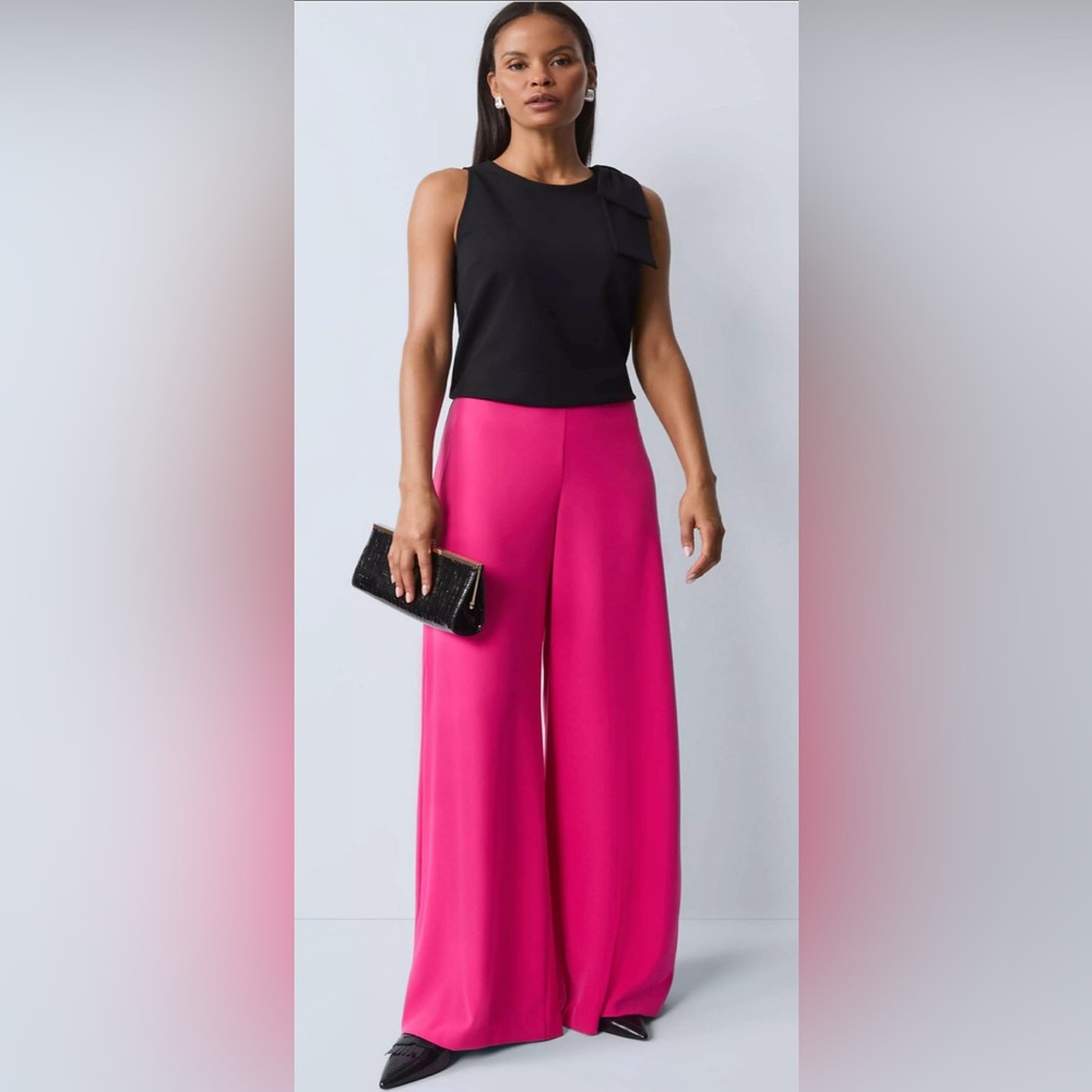 Ann Taylor Statement Palazzo Pant - Picture 2 of 5